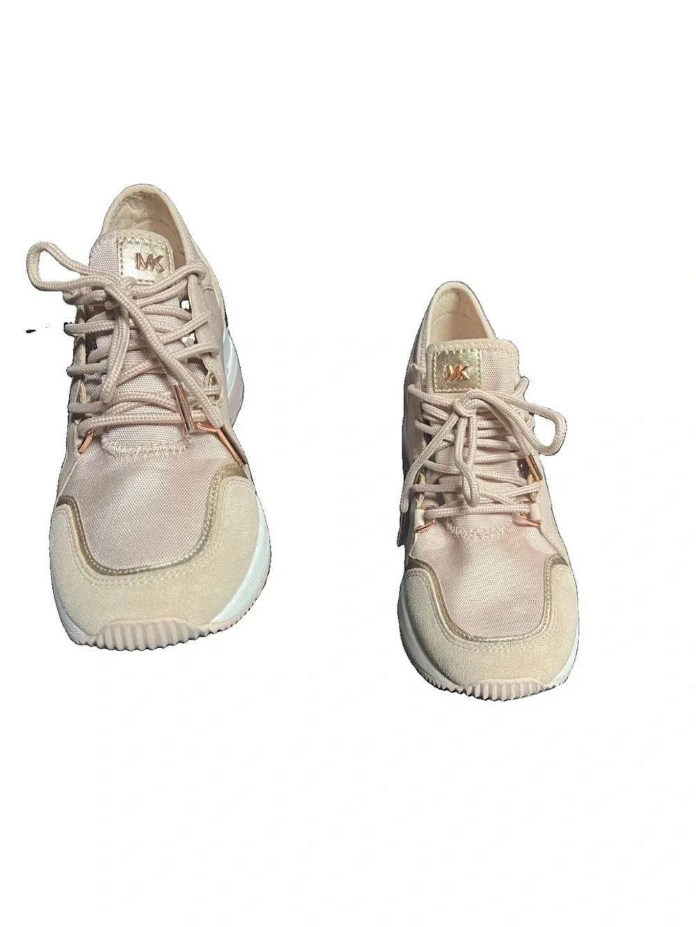 Michael Kors Blush Pink Lace-Up Women's Sneakers
